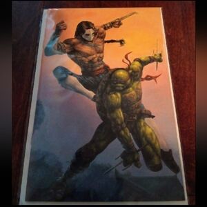 Teenage Mutant Ninja Turtles Street Fighter  lim to 999 Fan Expo Exc Comic+COA